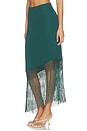 view 4 of 6 Austin Maxi Skirt in Green Pine