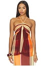 view 1 of 4 Romina Top in Terracotta Rosata