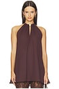 view 1 of 5 Rondine Top in Pecan