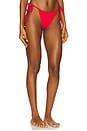 view 2 of 4 Kaia Bikini Bottom in Fire Red