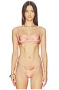 view 1 of 4 Lula Bikini Top in Coral Reef