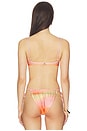 view 3 of 4 Lula Bikini Top in Coral Reef