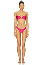 view 4 of 4 MAILLOT DE BAIN NALA BIKINI in Fucsia Inti