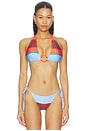 view 1 of 4 Helena Bikini Top in Funky Aperol