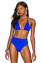 view 1 of 4 Gaia Bikini Top in Blue