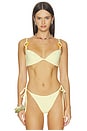 view 1 of 4 TOP BIKINI RAFFAELA  in Giallo Chiaro