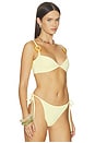 view 2 of 4 TOP BIKINI RAFFAELA  in Giallo Chiaro