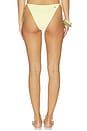 view 3 of 5 Rio Bikini Bottom in Giallo Chiaro