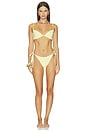 view 4 of 5 Rio Bikini Bottom in Giallo Chiaro