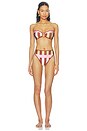 view 4 of 4 Kina Bikini Bottom in Olivia Rose