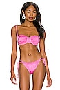 view 1 of 4 Lula Bikini Top in Bubblegum