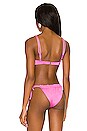 view 3 of 4 Lula Bikini Top in Bubblegum