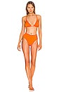 view 4 of 4 Gaia Bikini Top in Mango Lush