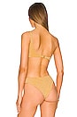 view 3 of 5 Ola Top in Glossy Gold