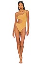 view 1 of 4 Tamboril One Piece in Glossy Gold