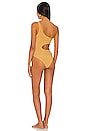 view 3 of 4 Tamboril One Piece in Glossy Gold