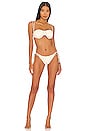 view 4 of 4 Lula Bikini Bottom in Ivory