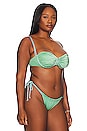 view 4 of 8 Lula Bikini Top in Turquesa