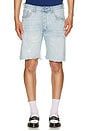 view 3 of 4 Cadet Jean Shorts in Lagoon