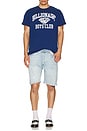 view 4 of 4 Cadet Jean Shorts in Lagoon
