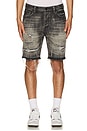 view 4 of 5 Cadet Crater Black Jean Shorts in Crater Black