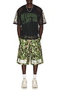 view 4 of 6 SHORT CAMO in Sesame