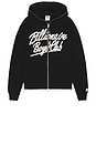 view 1 of 5 Script Hoodie in Black
