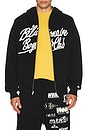view 4 of 5 Script Hoodie in Black