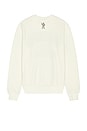 view 2 of 4 Collegiate Crew Sweatshirt in Winter White