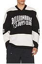 view 3 of 4 Puck Jersey Knit Sweater in Black