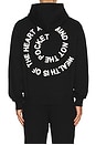 view 2 of 5 Script Hoodie in Black