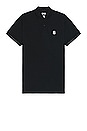 view 1 of 4 Cockpit Short Sleeve Polo in Black