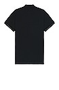 view 2 of 4 Cockpit Short Sleeve Polo in Black