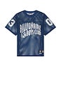 view 1 of 4 Varsity Cropped Jersey in Navy Peony
