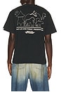 view 2 of 4 CAMISETA SPECIES in Black