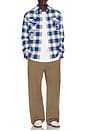 view 5 of 6 Society Long Sleeve Shirt in Lapis Blue
