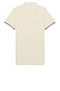 view 2 of 3 Cockpit Short Sleeve Polo in Cloud Creme
