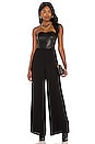 view 1 of 4 Give Me A Bustier Jumpsuit in Black
