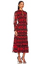 view 3 of 5 It's a Moment Dress in True Red