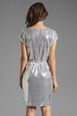 view 4 of 6 Luca Sequin Sheath Dress in Silver