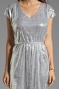 view 5 of 6 Luca Sequin Sheath Dress in Silver