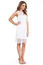 view 2 of 4 Tisa Crochet Lace Dress in Optic White