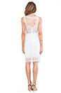 view 3 of 4 Tisa Crochet Lace Dress in Optic White
