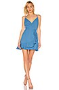 view 1 of 3 JACK by Steve Madden Almost Wrapped Dress in Sea Blue