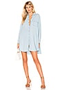 view 2 of 4 Shirty Personality Dress in Chambray