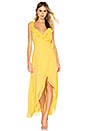 view 4 of 4 RSVP by Steve Madden Formation Maxi Dress in Citrus