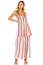 view 1 of 3 JACK by Steve Madden Sailors Delight Maxi Dress in Rose Dawn