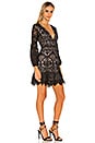 view 2 of 3 RSVP by Steve Madden That's Deep Lace Dress in Black