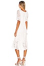 view 3 of 4 Just In Lace Midi Dress in Ivory