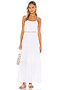 view 1 of 4 Roman Holiday Maxi Dress in Optic White